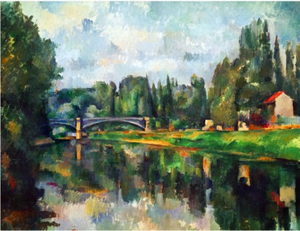 Bridge Over There Marne At Cretell,1888 - Paul Cezanne Painting